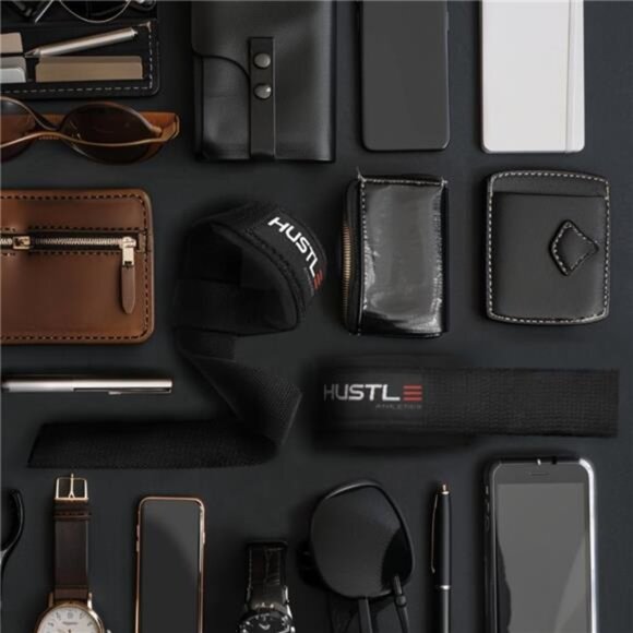 Lifting Straps Gym Wrist Wraps - 24" Strong Cotton Weightlifting Wrist Straps - Picture 7 of 7